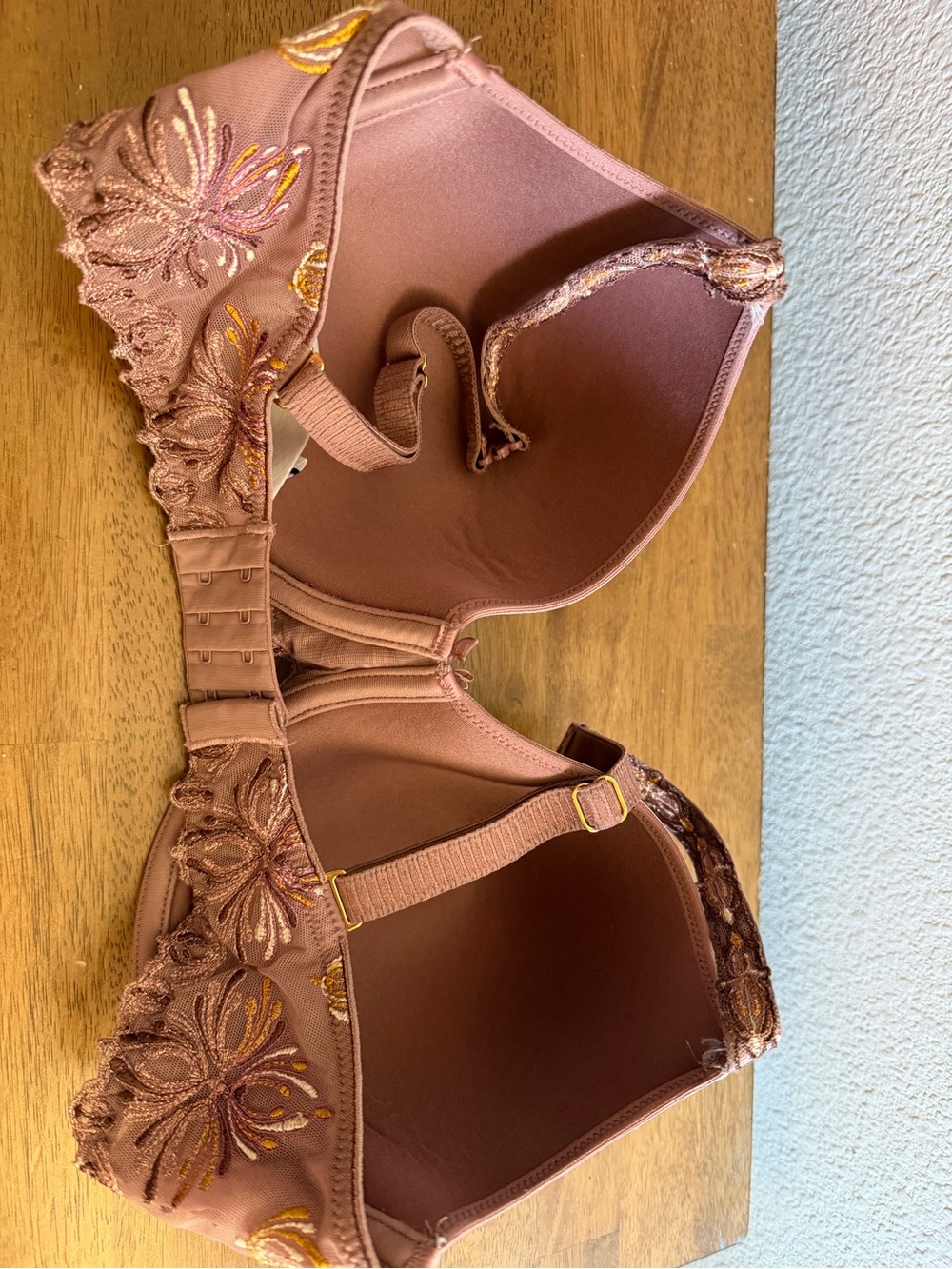 Chantelle Elysees Smooth Custom Fit Bra 34 G - Picture 3 of 6